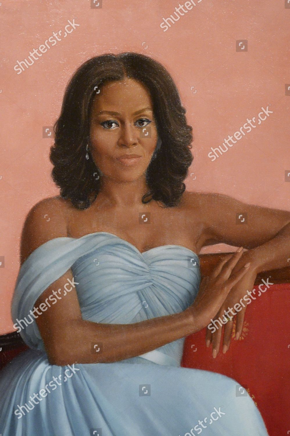 Close Former First Lady Michelle Obamas Editorial Stock Photo Stock