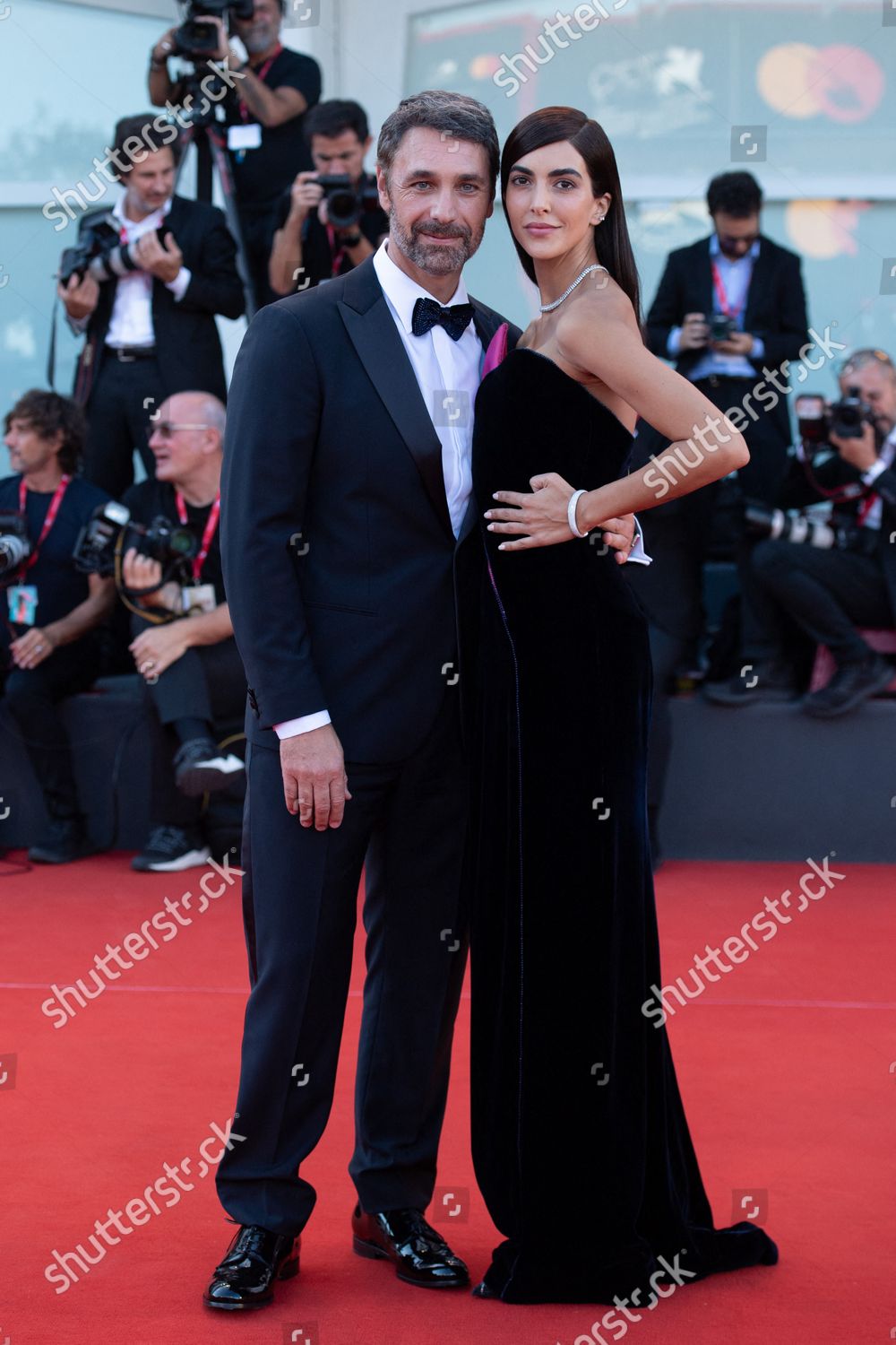 Raoul Bova Rocio Munoz Morales Attending Editorial Stock Photo Stock