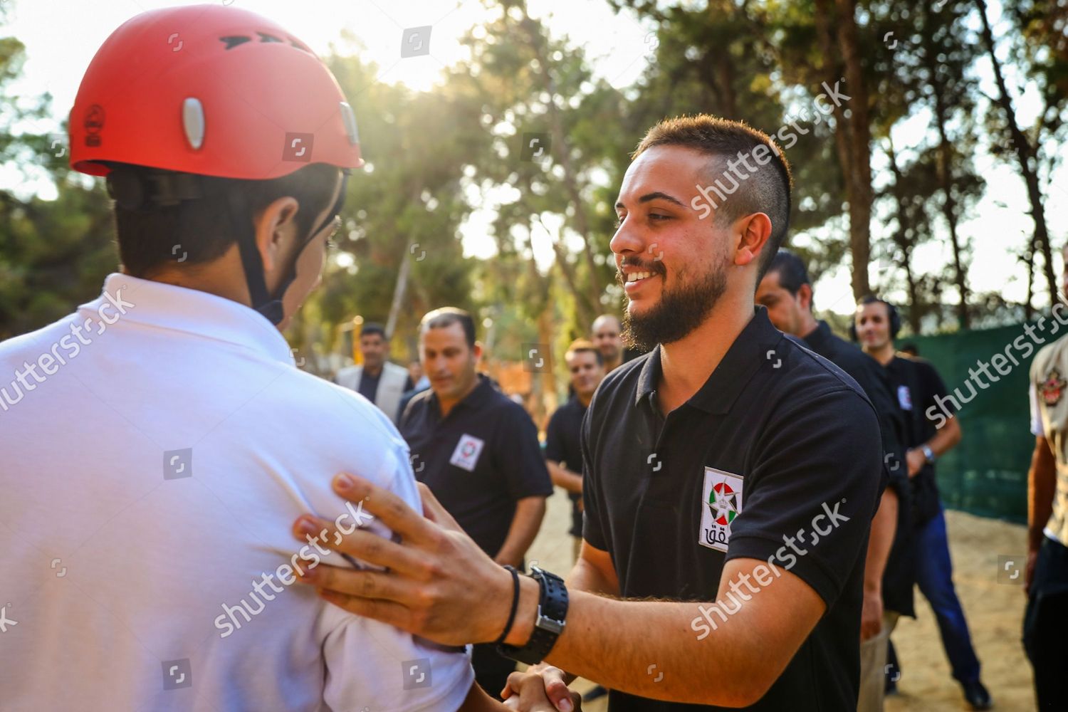 Jordans Crown Prince Al Hussein Bin Editorial Stock Photo Stock Image