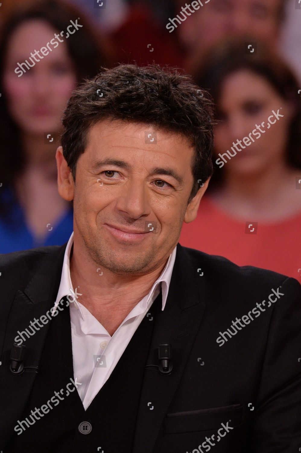 Patrick Bruel Taping Vivement Dimanche Paris Editorial Stock Photo