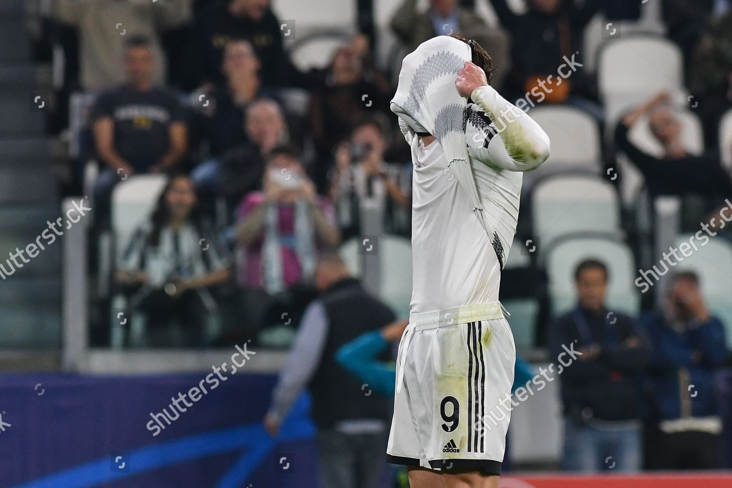 Dusan Vlahovic Juventus Fc Reacts During Editorial Stock Photo Stock