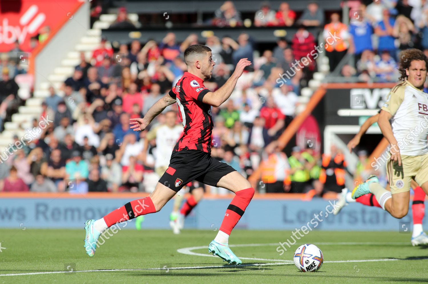 Bournemouths Ryan Christie Through On Goal Editorial Stock Photo