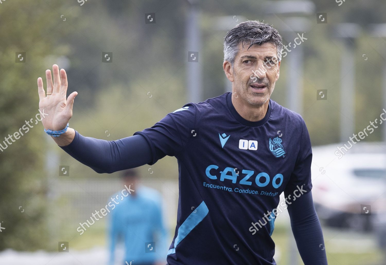 Real Sociedads Head Coach Imanol Alguacil Editorial Stock Photo Stock