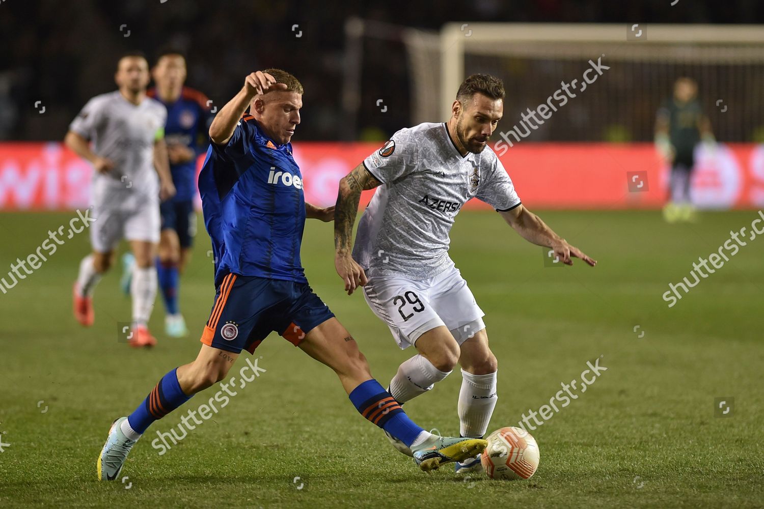 Pep Biel L Olympiacos Action Marko Editorial Stock Photo Stock Image