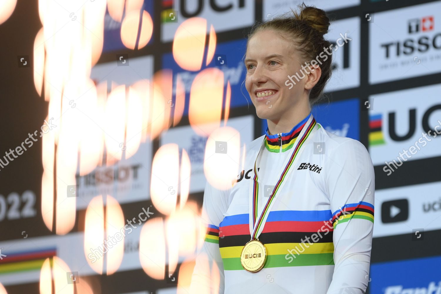 Franziska Brausse Germany On Podium After Editorial Stock Photo Stock