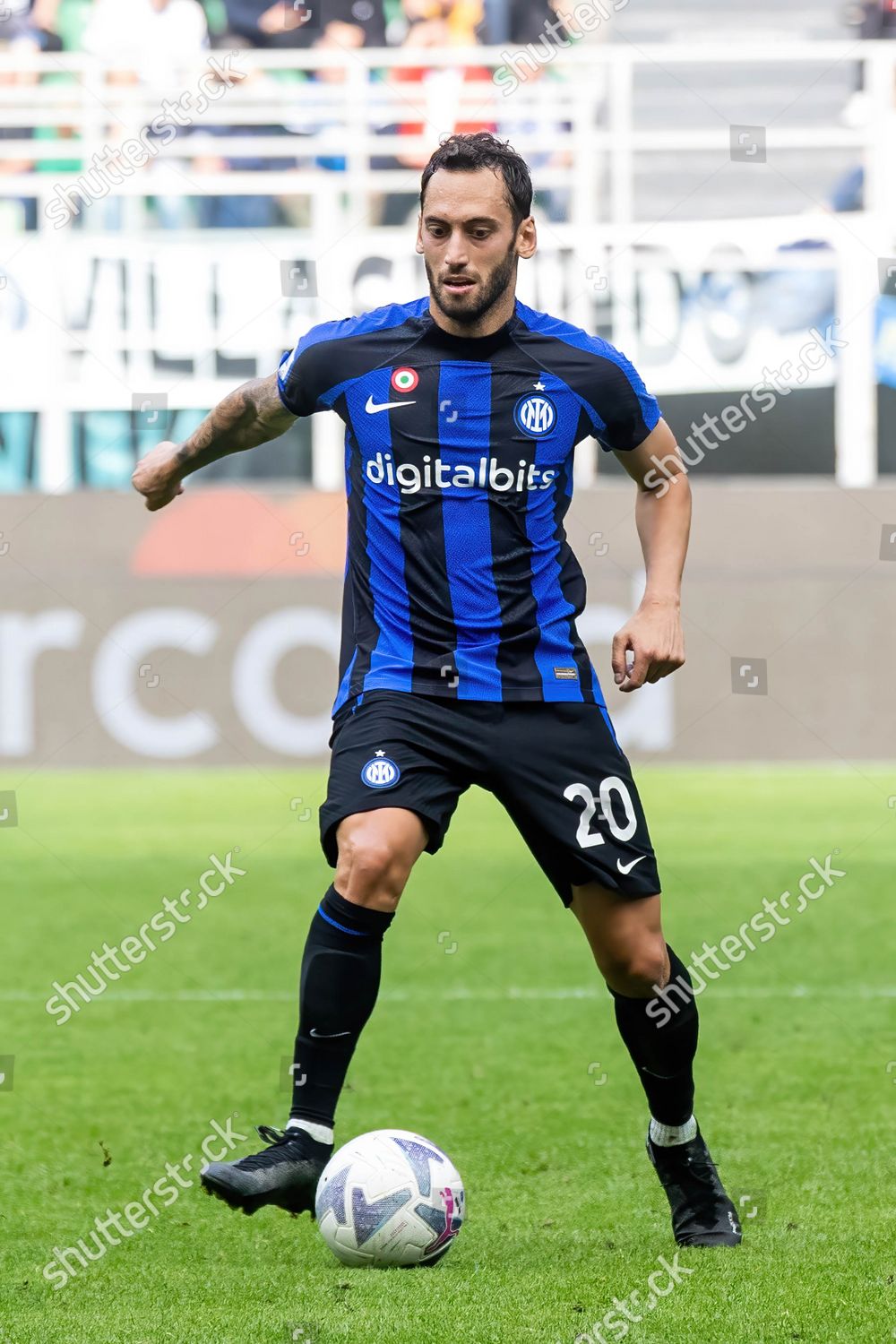 Hakan Calhanoglu Fc Internazionale Seen Action Editorial Stock Photo