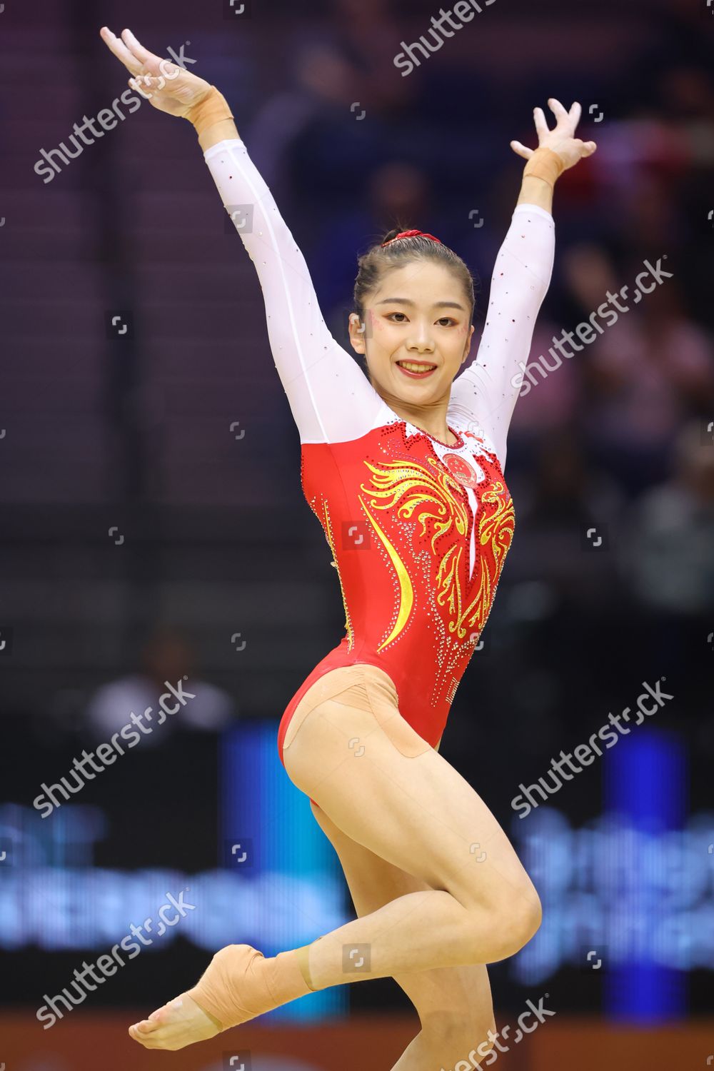 Wei Xiaoyuan Chn Artistic Gymnastics Fig Editorial Stock Photo Stock