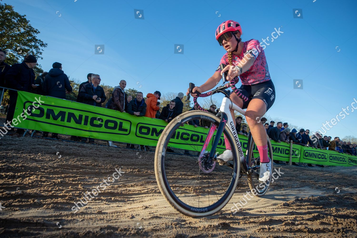 British Zoe Backstedt Pictured Action During Editorial Stock Photo