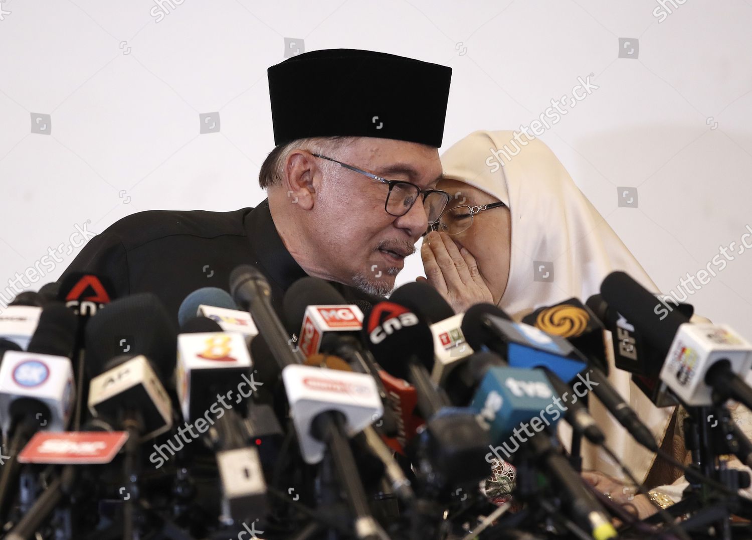 Malaysias Newly Appointed Prime Minister Anwar Editorial Stock Photo