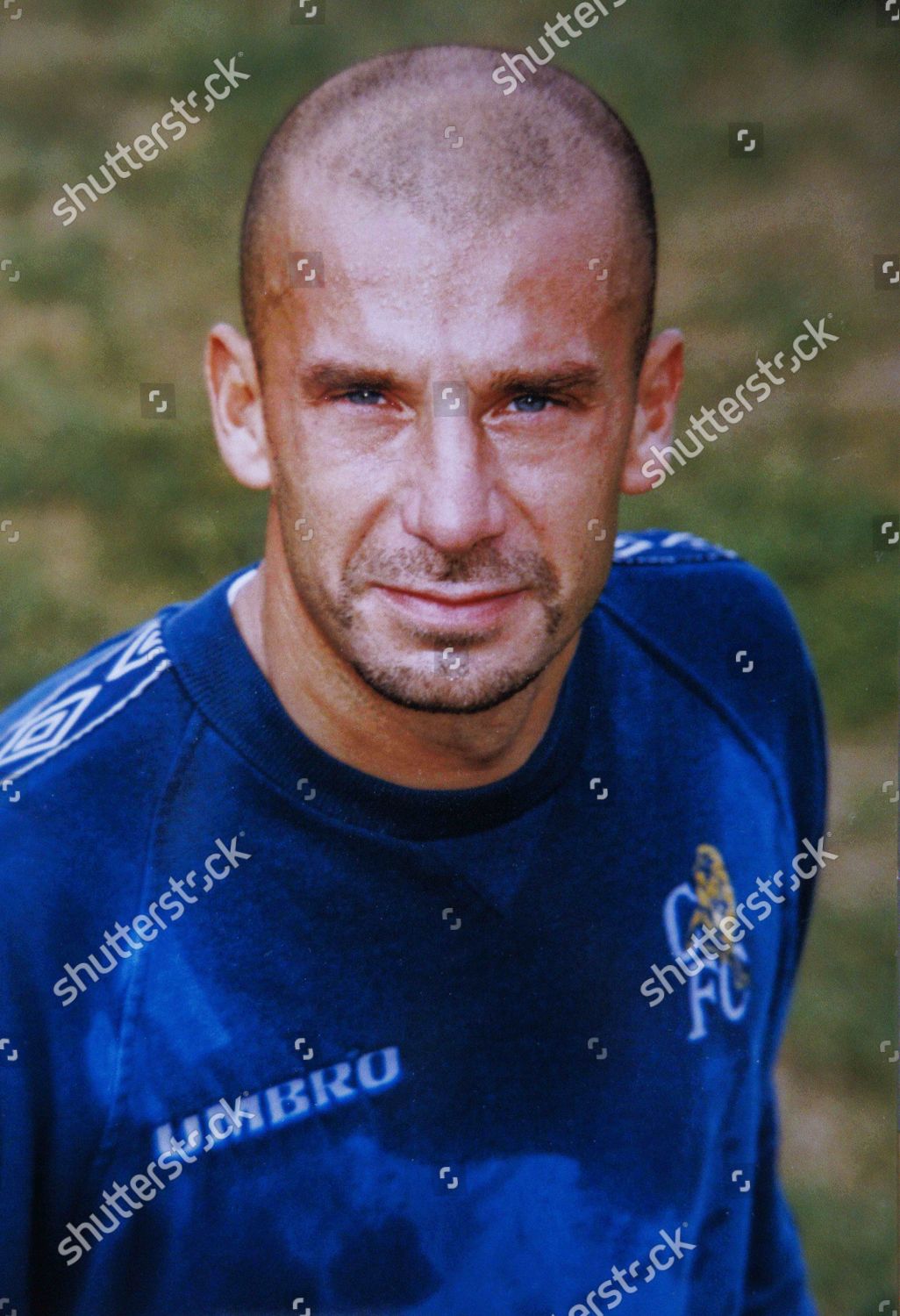 Gianluca Vialli Chelsea Training Ground Harlington Editorial Stock