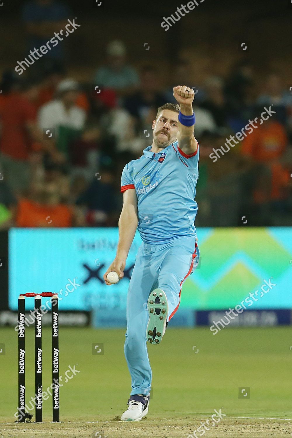 Anrich Nortje Pretoria Capitals Bowls Editorial Stock Photo Stock