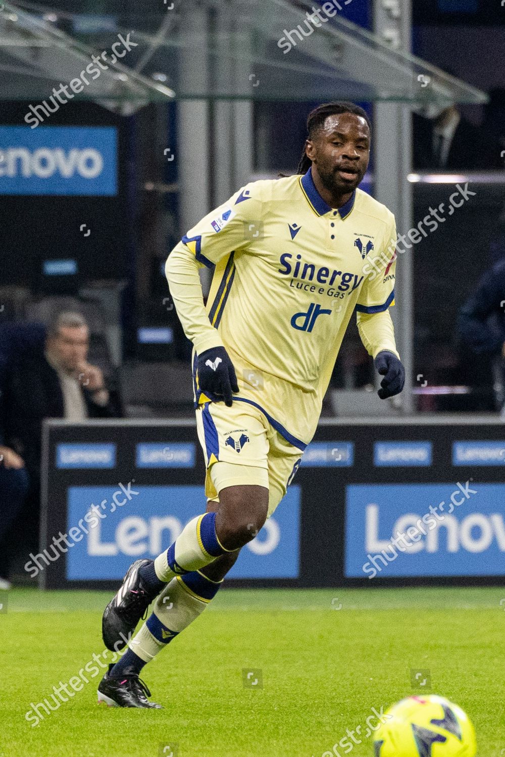 Isak Hien Hellas Verona Fc Action Editorial Stock Photo Stock Image