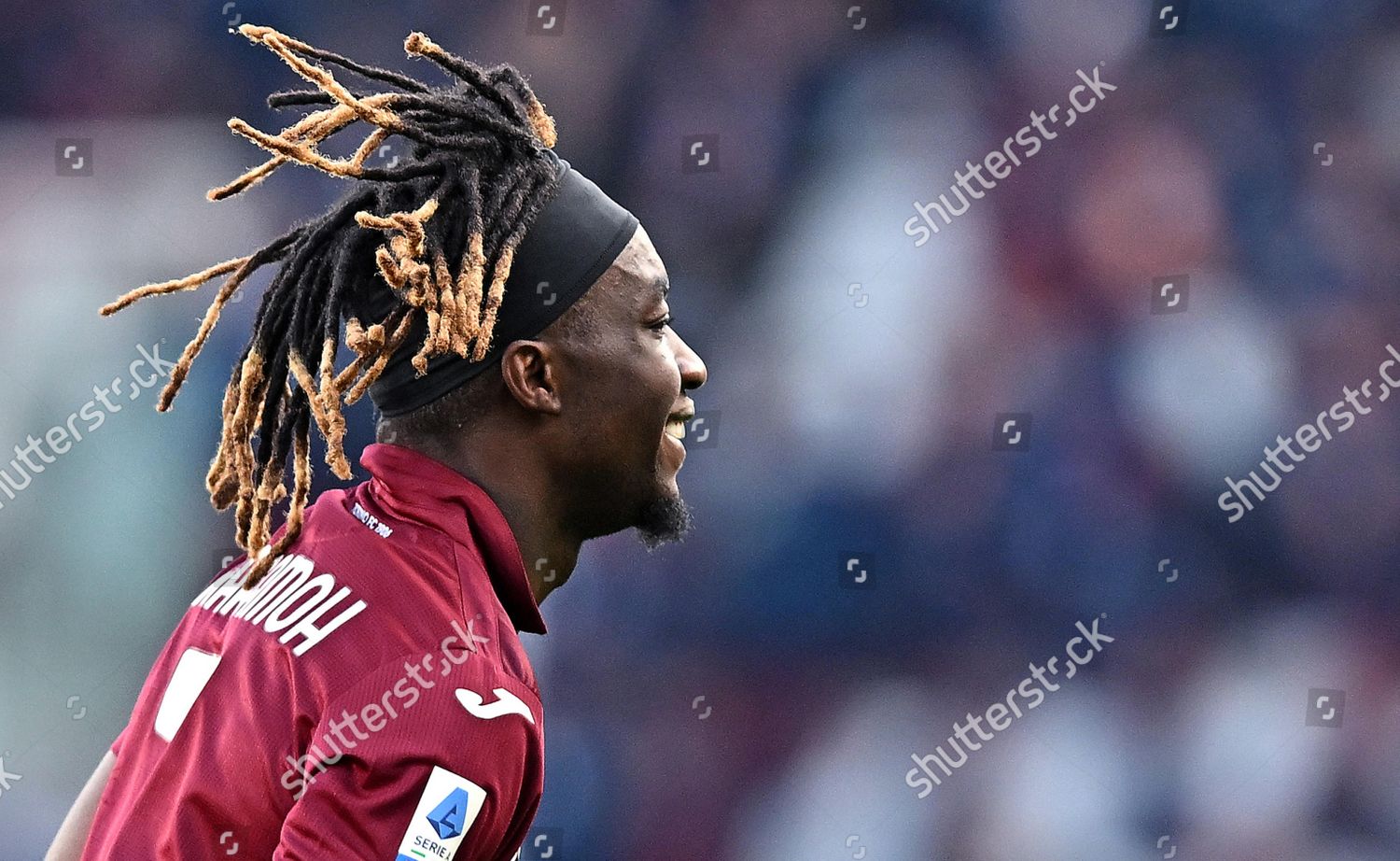 Torinos Yann Karamoh Celebrates After Scoring Editorial Stock Photo