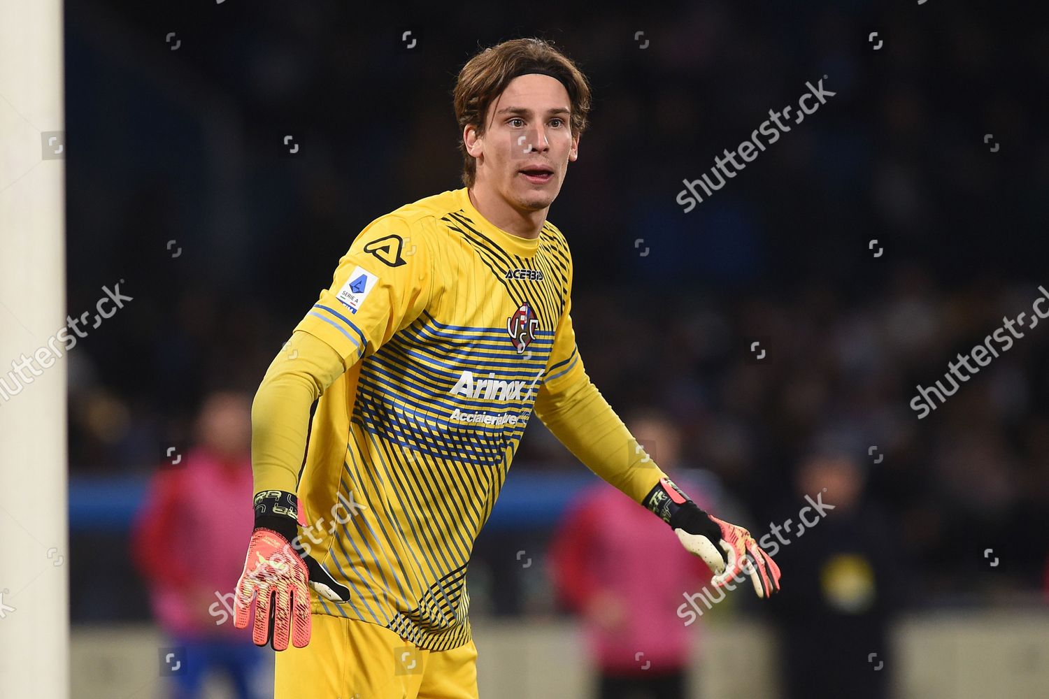 Marco Carnesecchi Us Cremonese During Serie Editorial Stock Photo