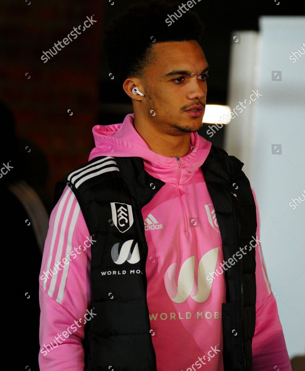 Antonee Robinson Fulham Arrives Editorial Stock Photo Stock Image