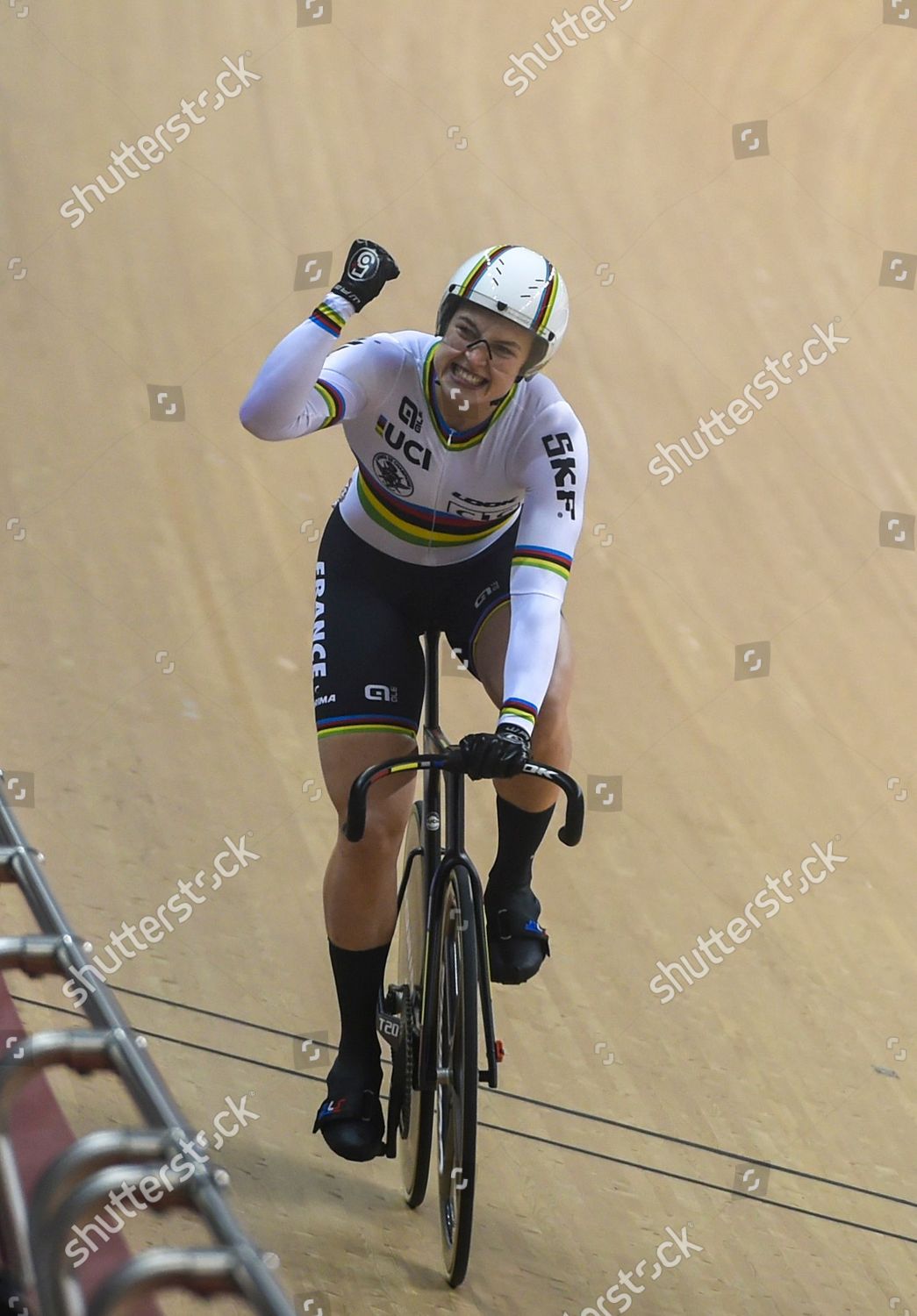 Mathilde Gros France Celebrates After Winning Editorial Stock Photo