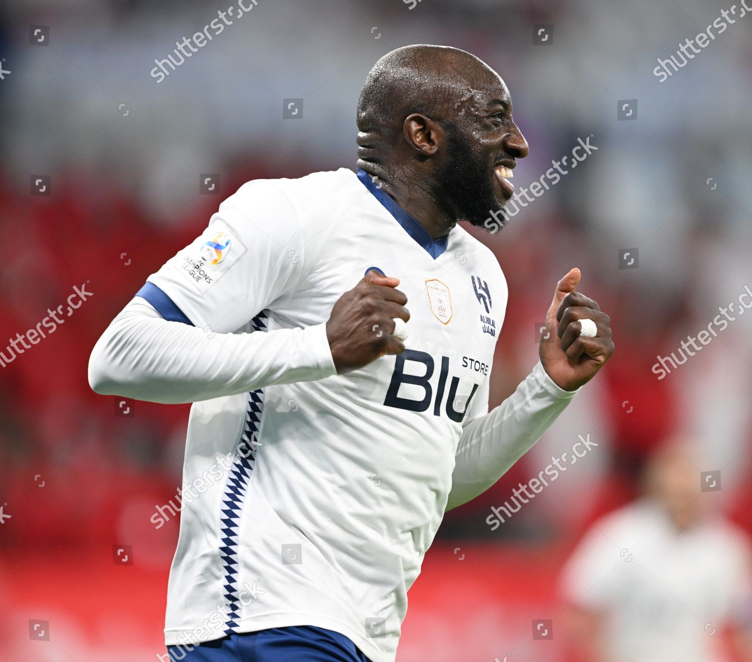 Moussa Marega Al Hilal Celebrates Editorial Stock Photo Stock