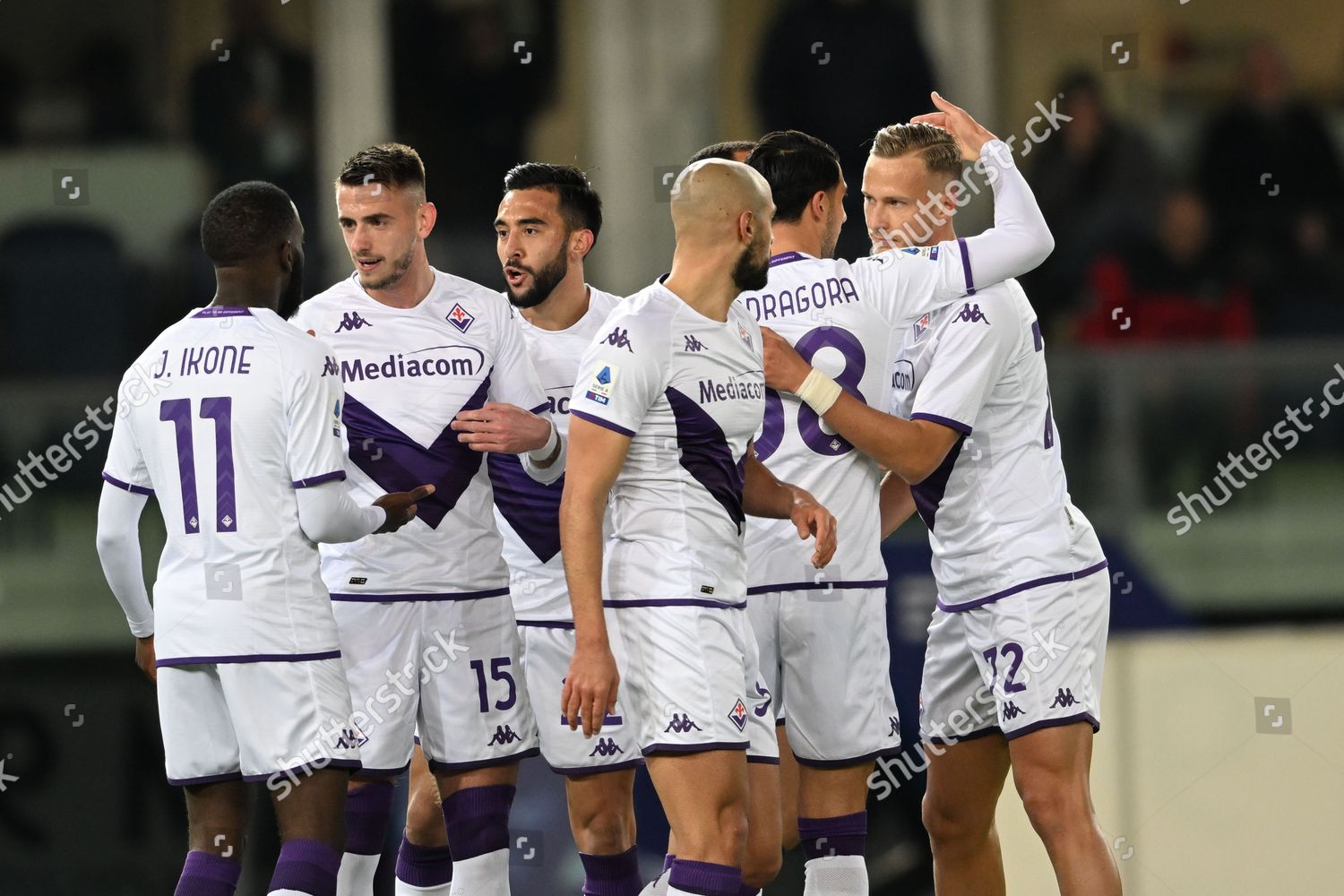 Antonin Barak Fiorentina Celebrates After Scoring Editorial Stock Photo