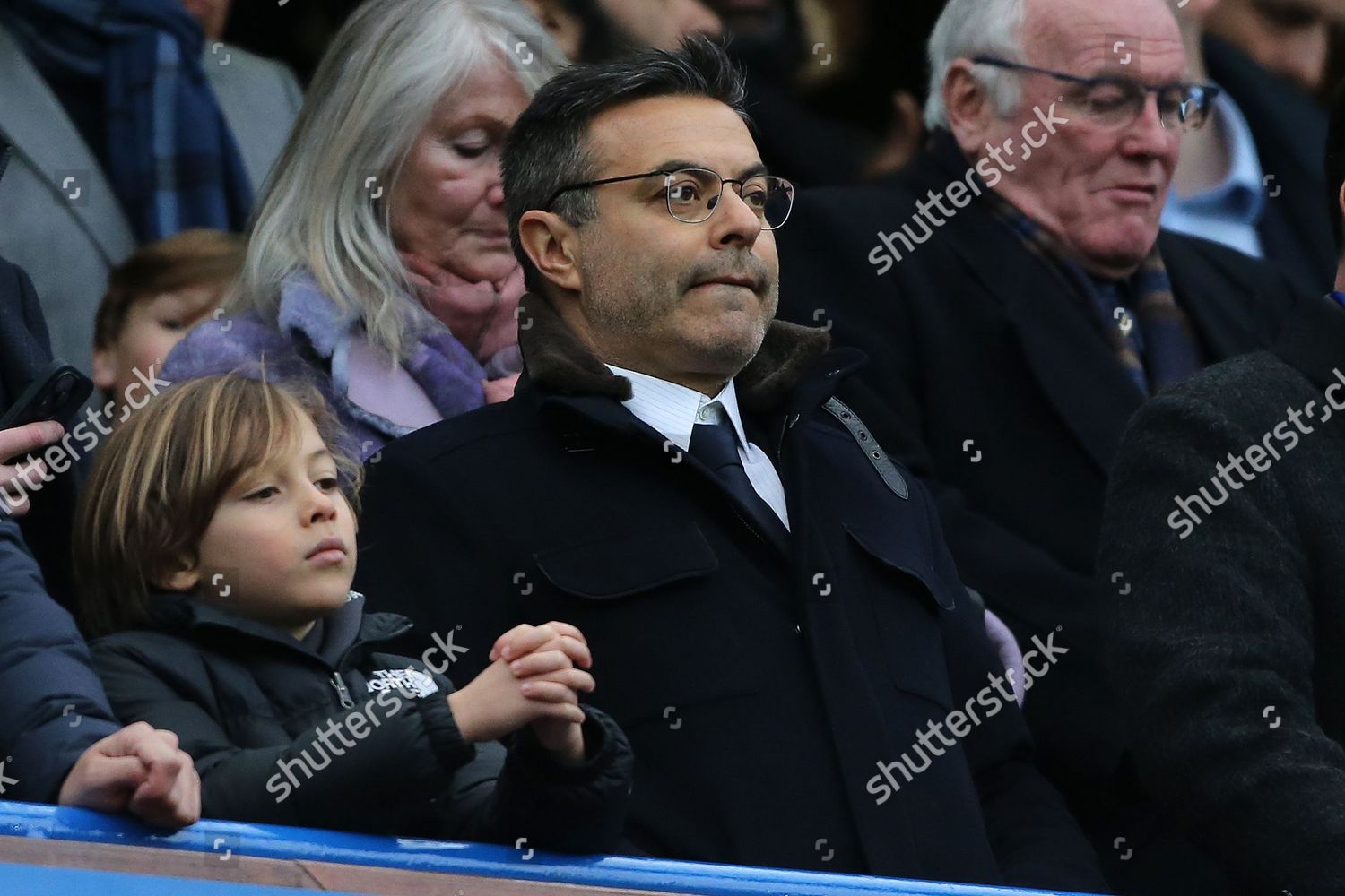 Leeds United Owner Andrea Radrizzani Looks Editorial Stock Photo