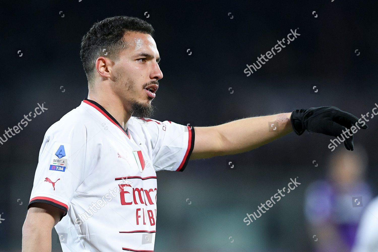 Ismael Bennacer Ac Milan Gestures During Editorial Stock Photo Stock