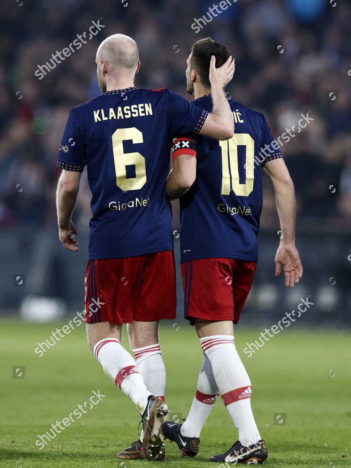 Rotterdam Lr Davy Klaassen Ajax Dusan Editorial Stock Photo Stock