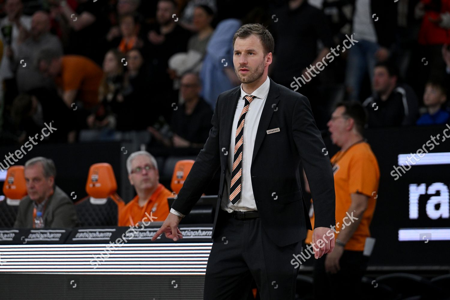 Ratiopharm Arena Germany Head Coach Editorial Stock Photo