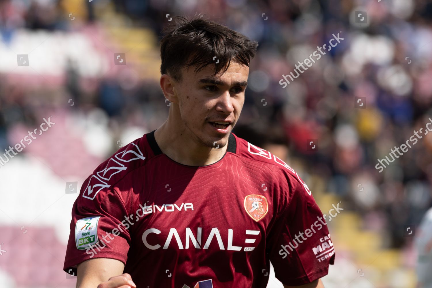 Strelec David Reggina Celebrates Gol 10 Editorial Stock Photo Stock