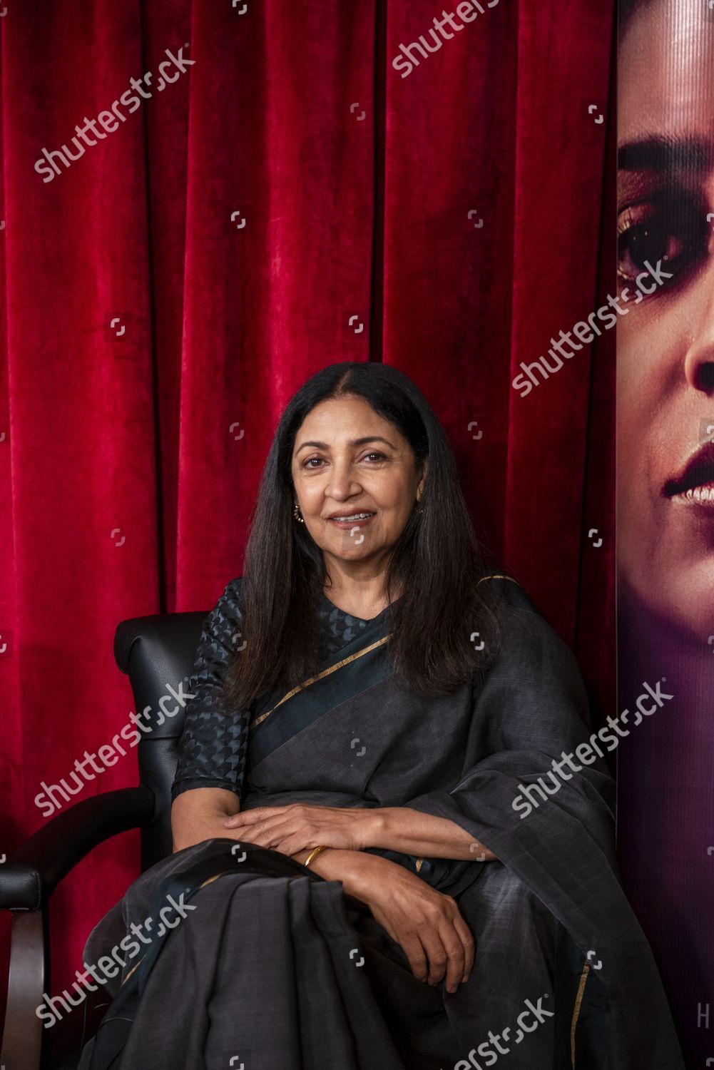 Indian Actress Deepti Naval Posing Photo Editorial Stock Photo Stock