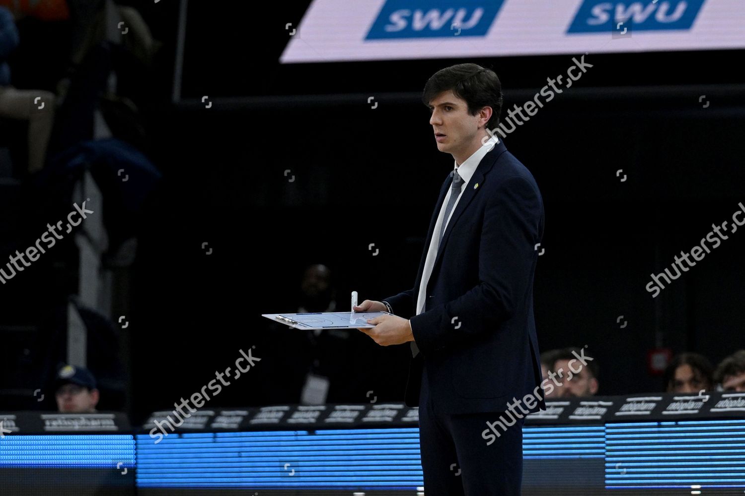 Ratiopharm Arena Germany Head Coach Editorial Stock Photo