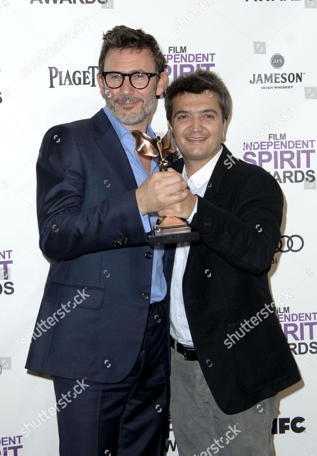 Michel Hazanavicius Thomas Langmann Editorial Stock Photo Stock Image