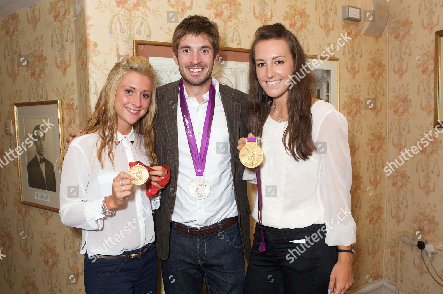 Laura Trott Zac Perchase Dani King Editorial Stock Photo Stock Image