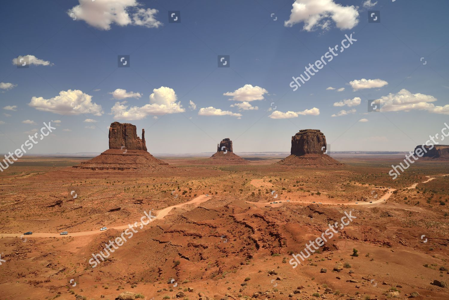 Mesas West Mitten Butte East Mitten Editorial Stock Photo Stock Image