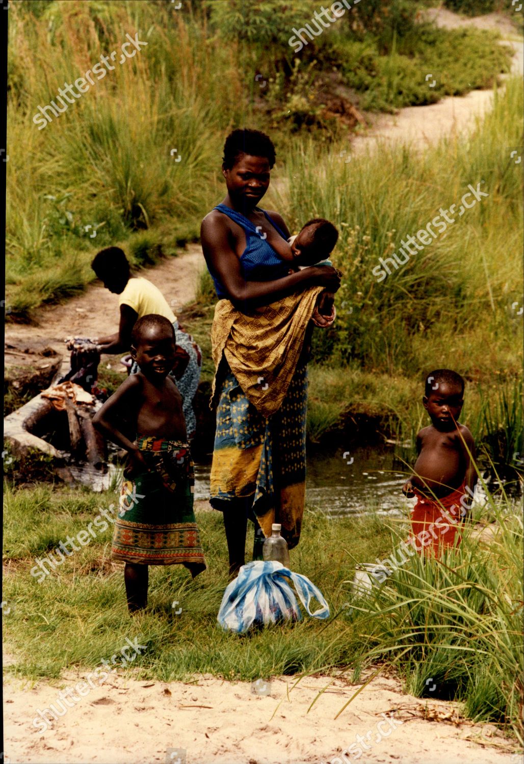 Angola Civil War 1997 Refugee Martha Editorial Stock Photo Stock