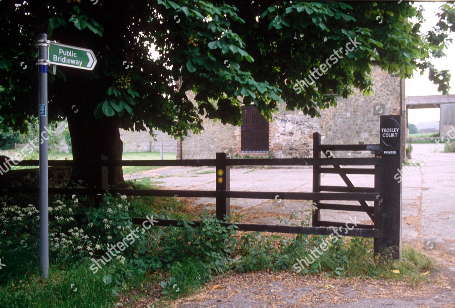 Public Bridleway Sign Editorial Stock Photo Stock Image Shutterstock