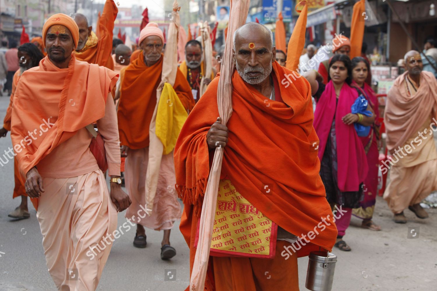 Sadhu Procession Hardwar During Kumbh Mela Editorial Stock Photo Stock Image Shutterstock