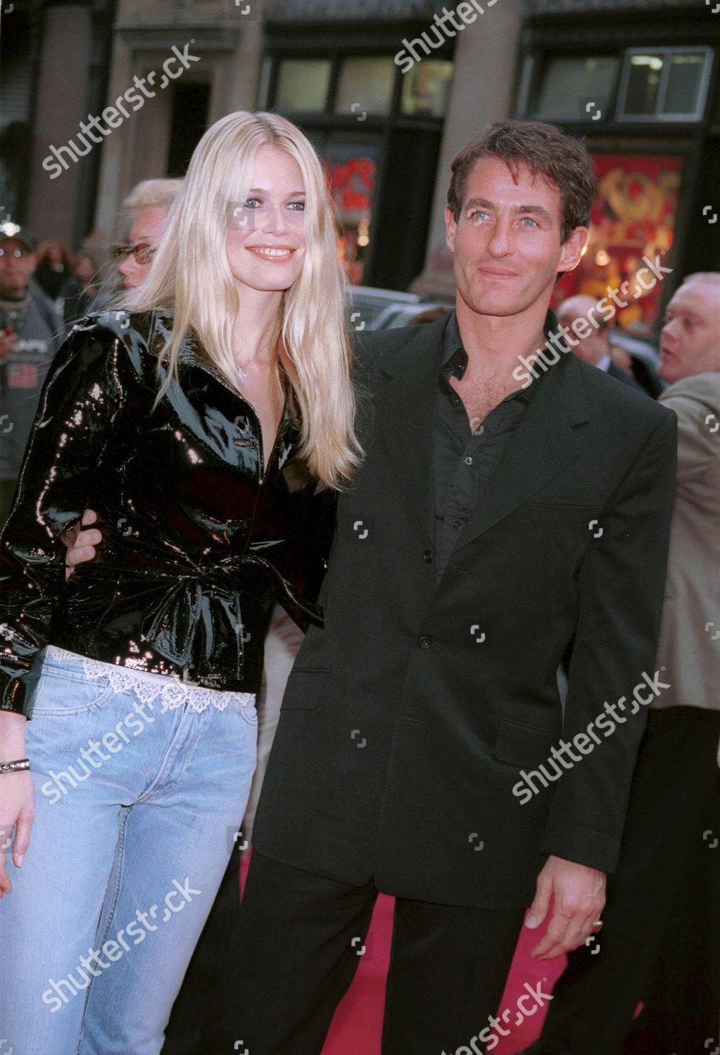 Claudia Schiffer Tim Jefferies Editorial Stock Photo Stock Image