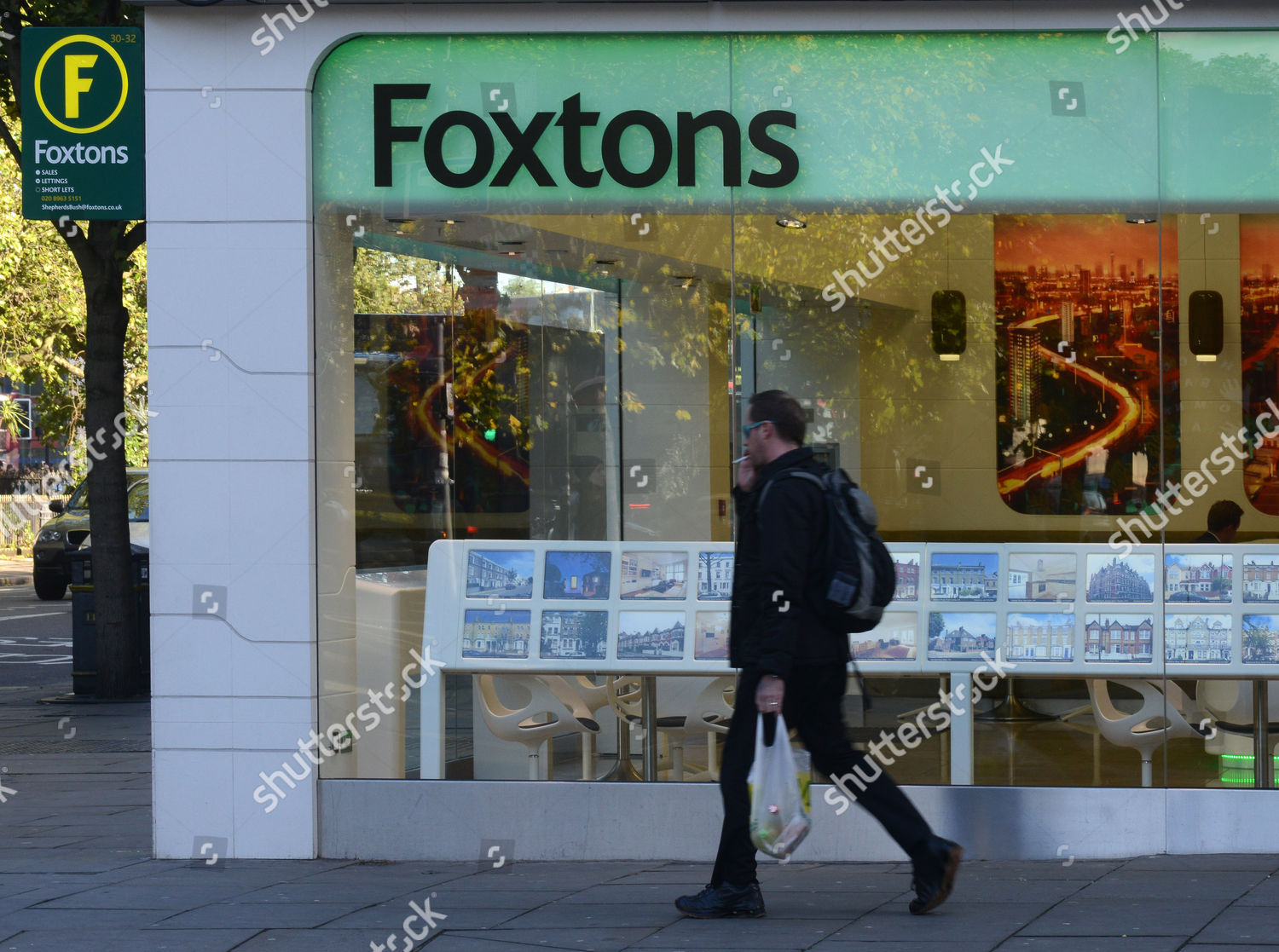 Foxtons Estate Agent Hammersmith Central London Editorial Stock Photo