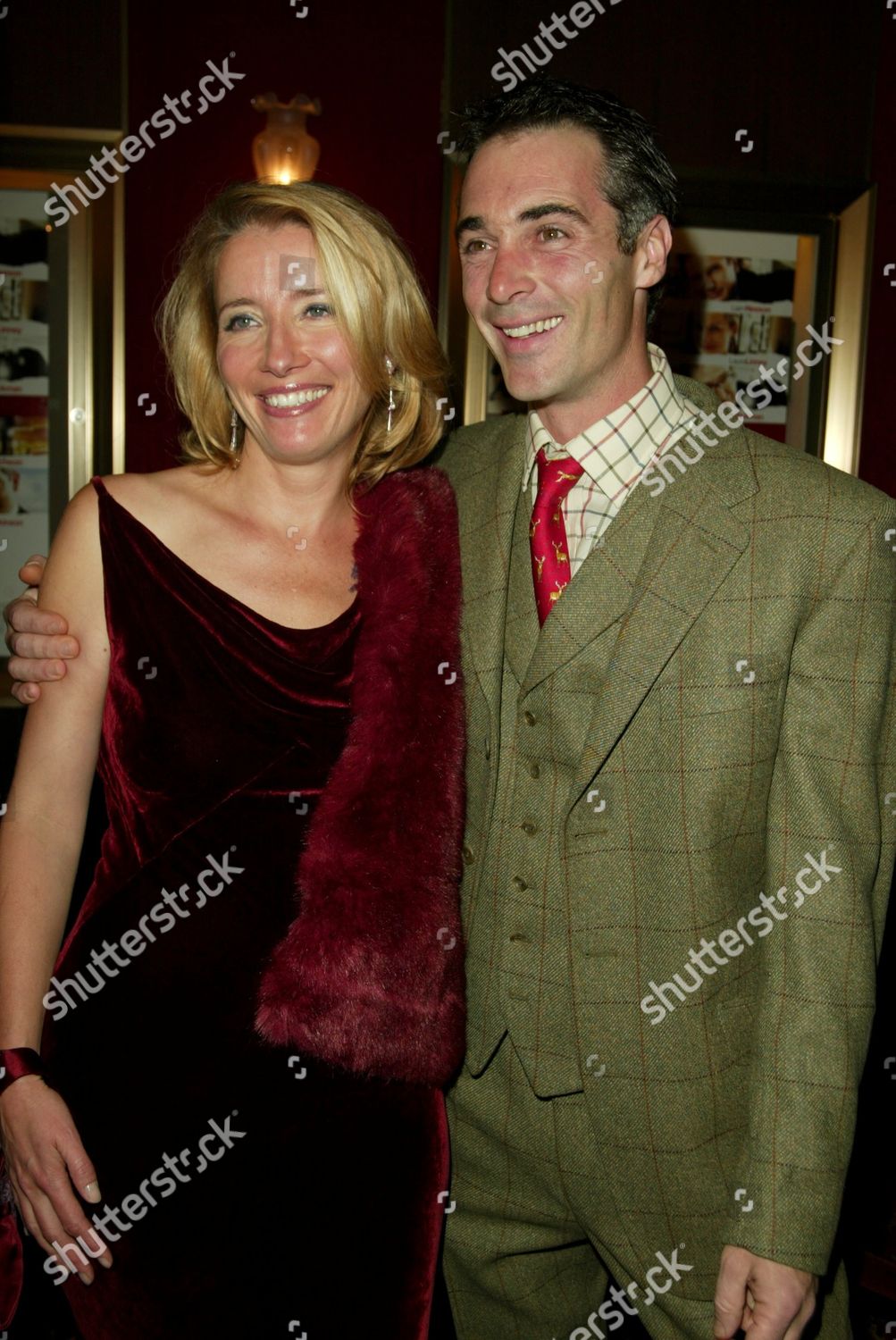 Emma Thompson Husband Greg Wise Editorial Stock Photo Stock Image