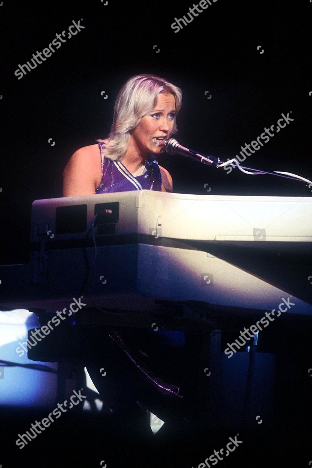 Agnetha Faltskog Opening Night Abbas First Editorial Stock Photo