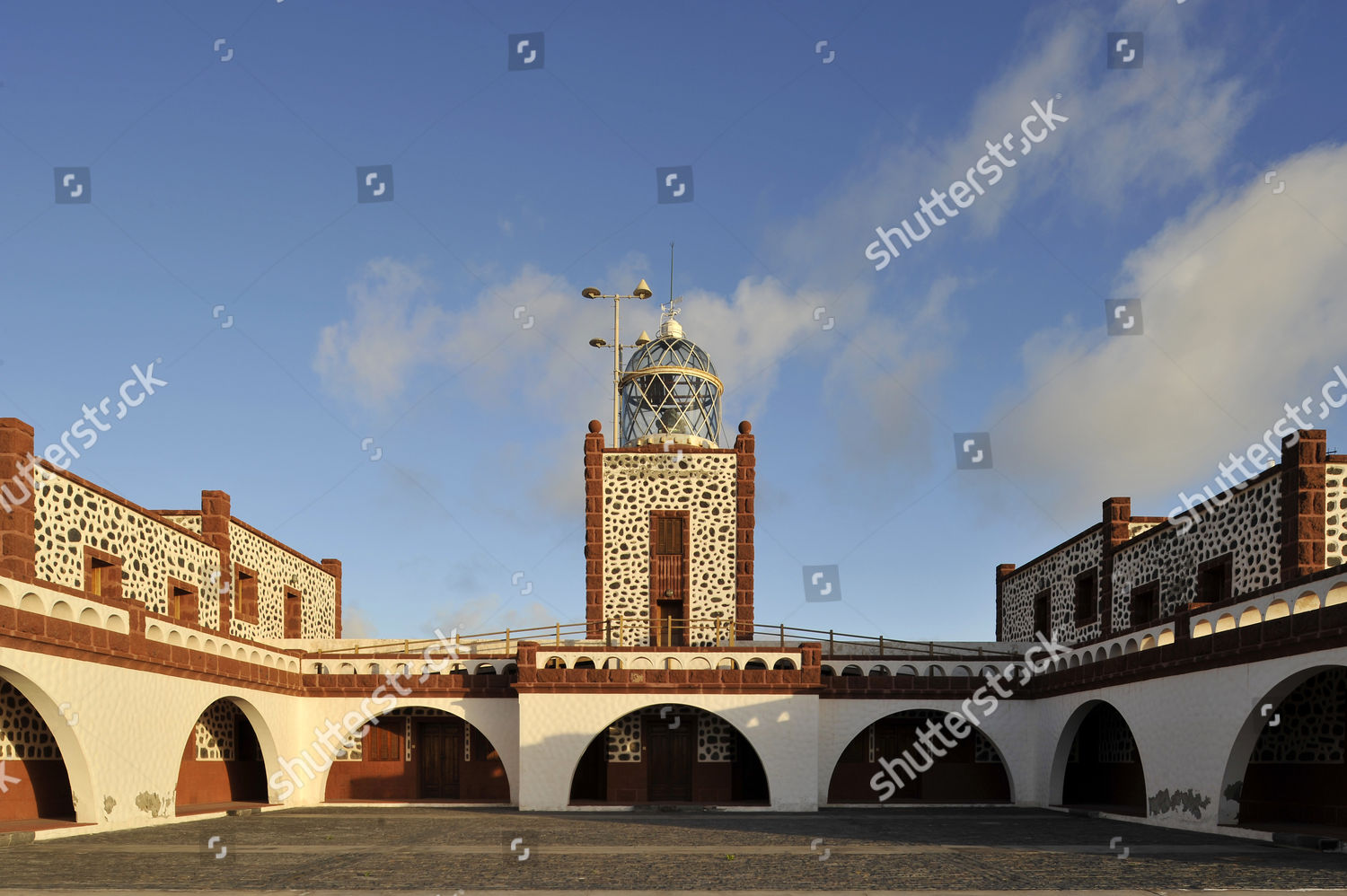 Faro Lighthouse Punta Entallada Las Playitas Editorial Stock Photo