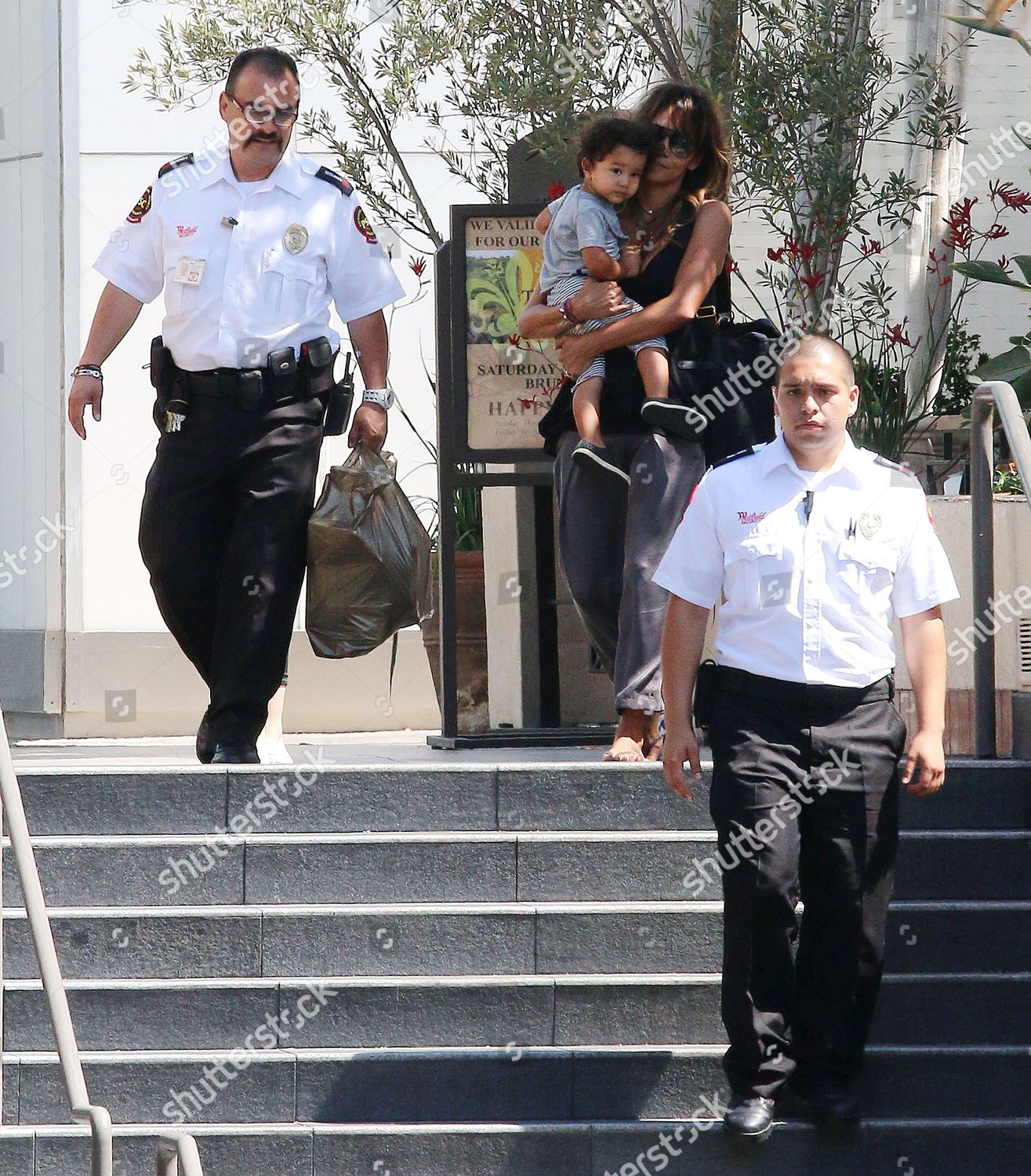 Halle Berry Son Maceo Martinez Leaving Editorial Stock Photo Stock