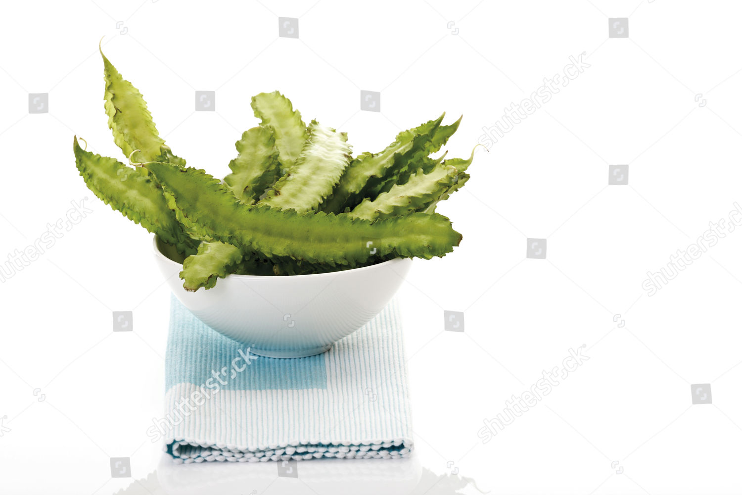 Winged Beans Goa Beans Psophocarpus Tetragonolobus Editorial Stock