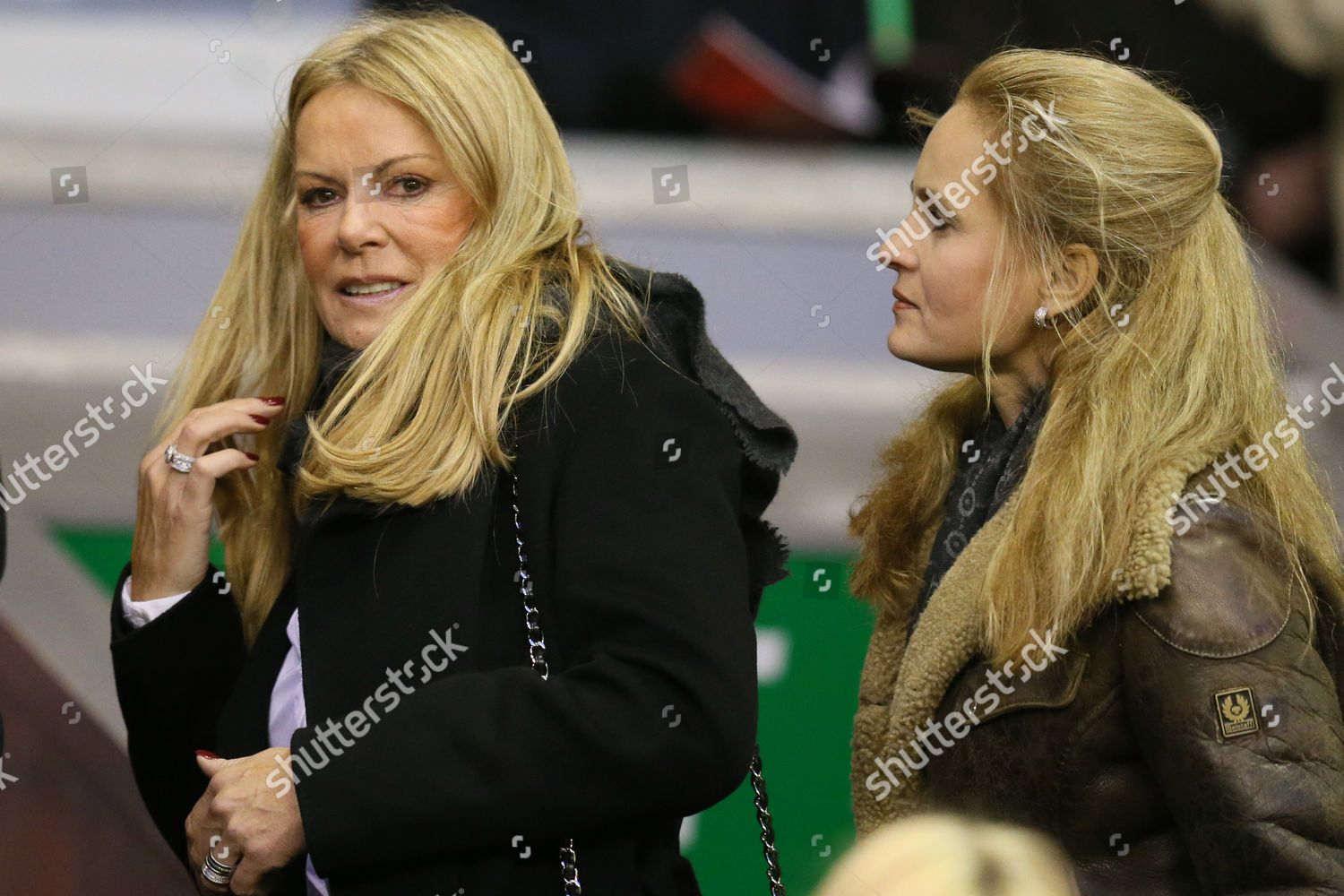 Jurgen Klopps Wife Ulla Sandrock During Editorial Stock Photo Stock