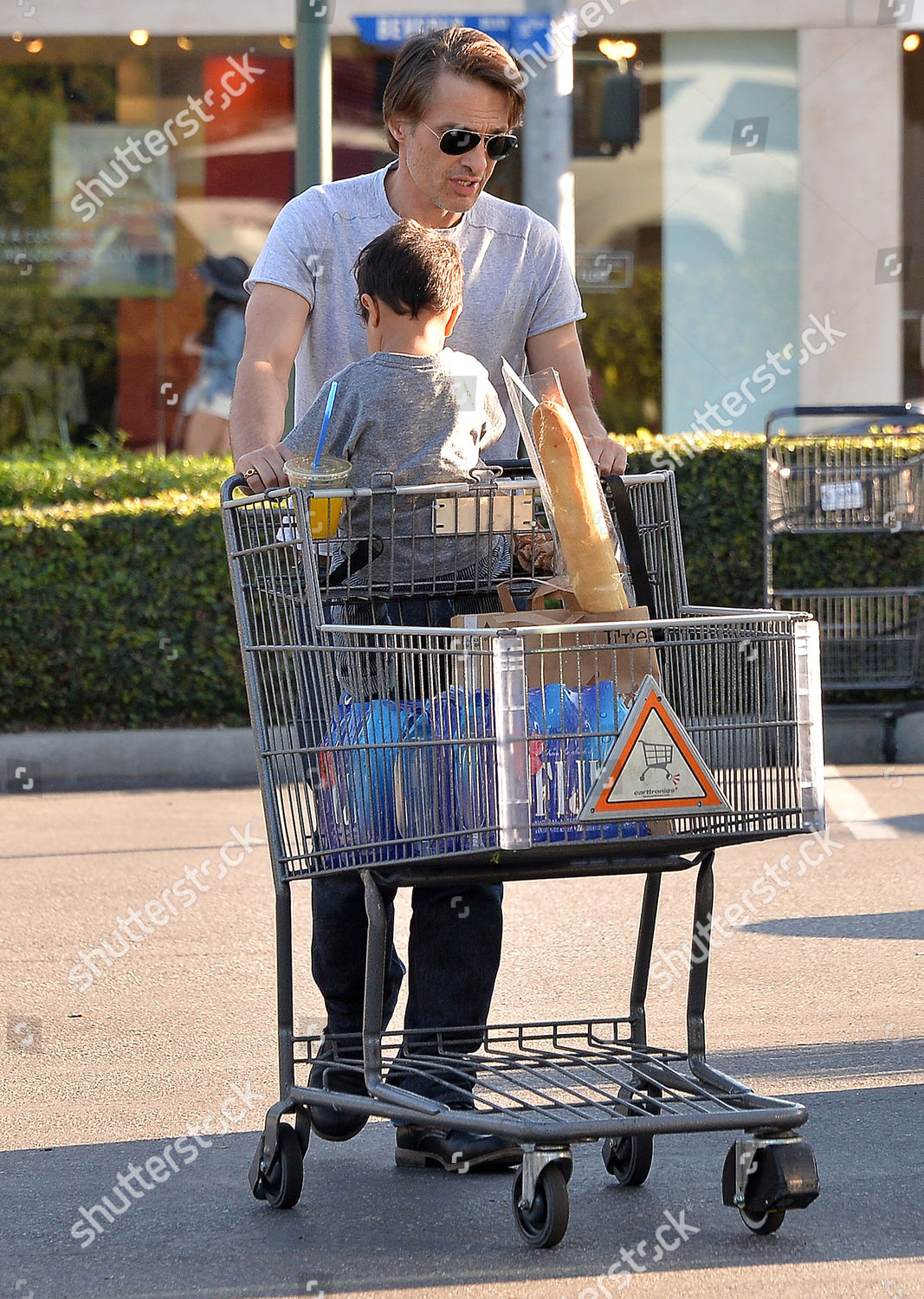 Olivier Martinez Son Maceo Martinez Editorial Stock Photo Stock Image