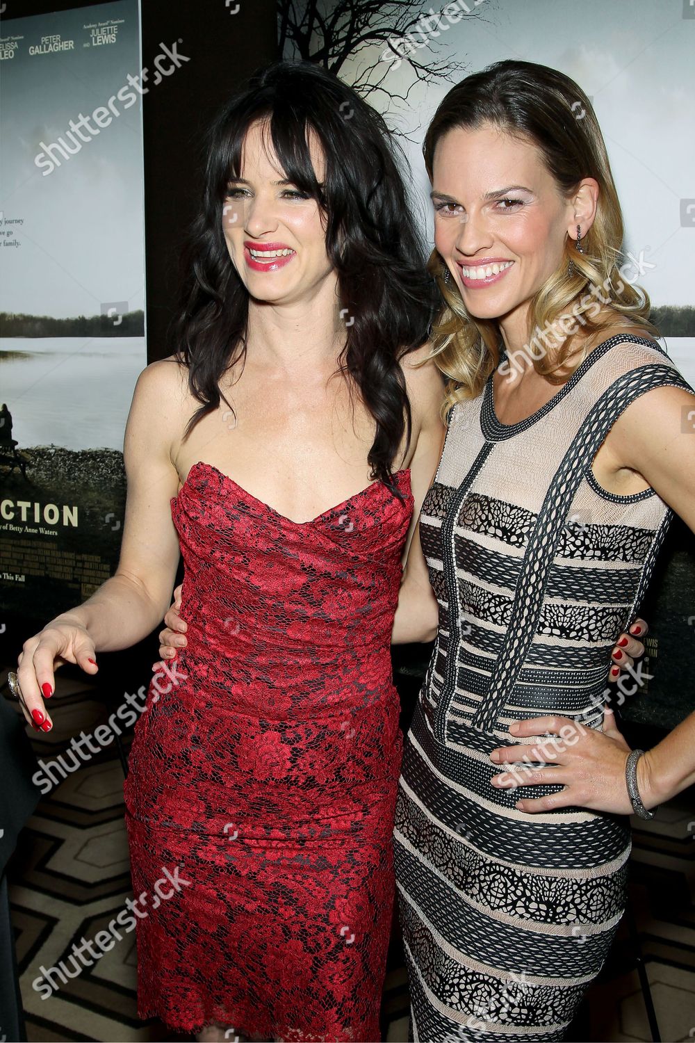 Juliette Lewis Hilary Swank Editorial Stock Photo Stock Image