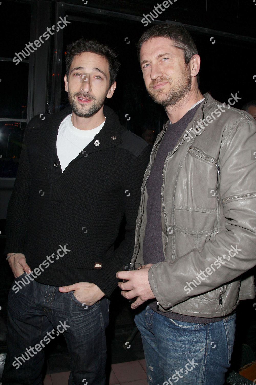 Adrien Brody Gerard Butler Editorial Stock Photo Stock Image