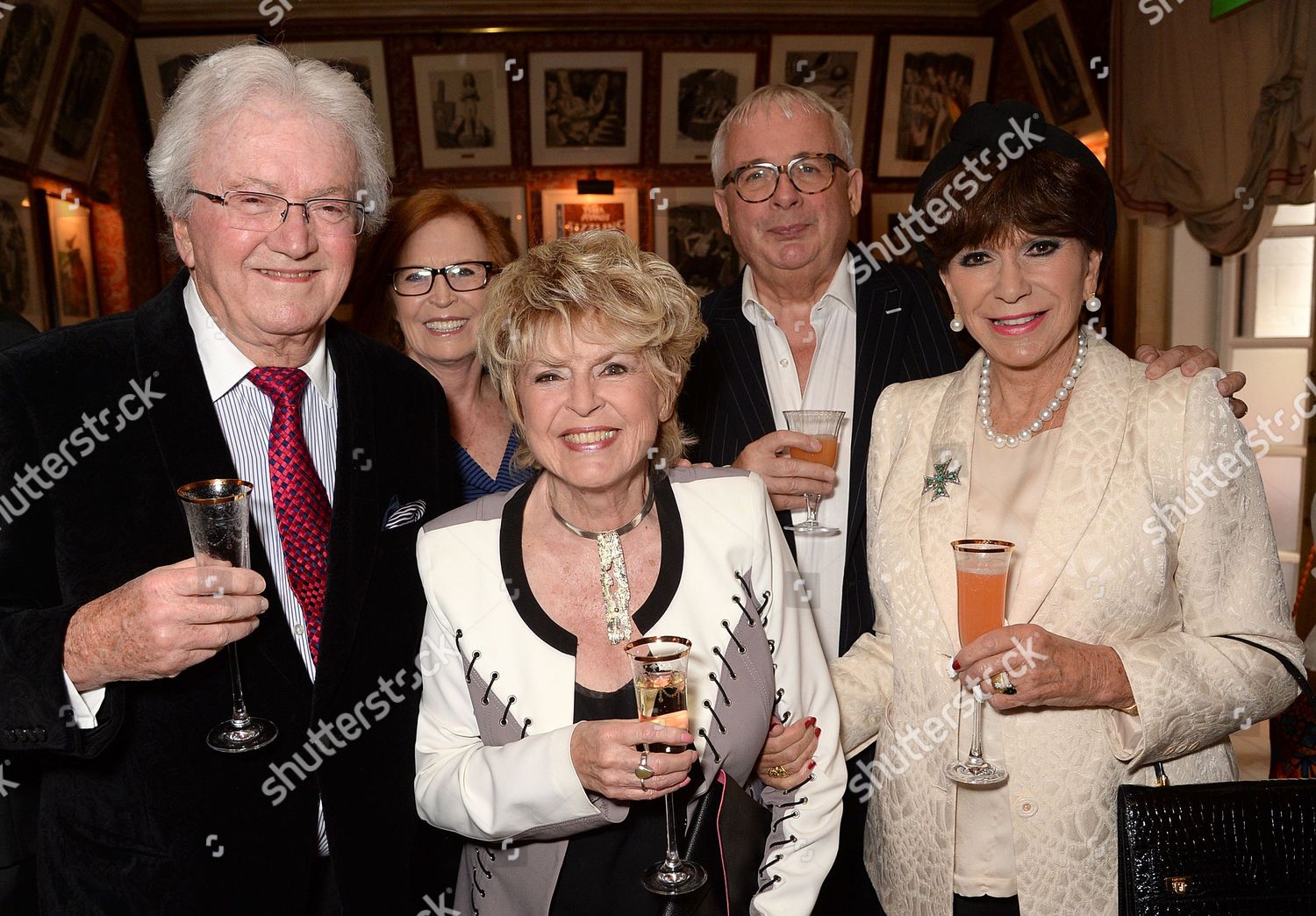 Leslie Bricusse Gloria Hunniford Christopher Biggins Editorial Stock