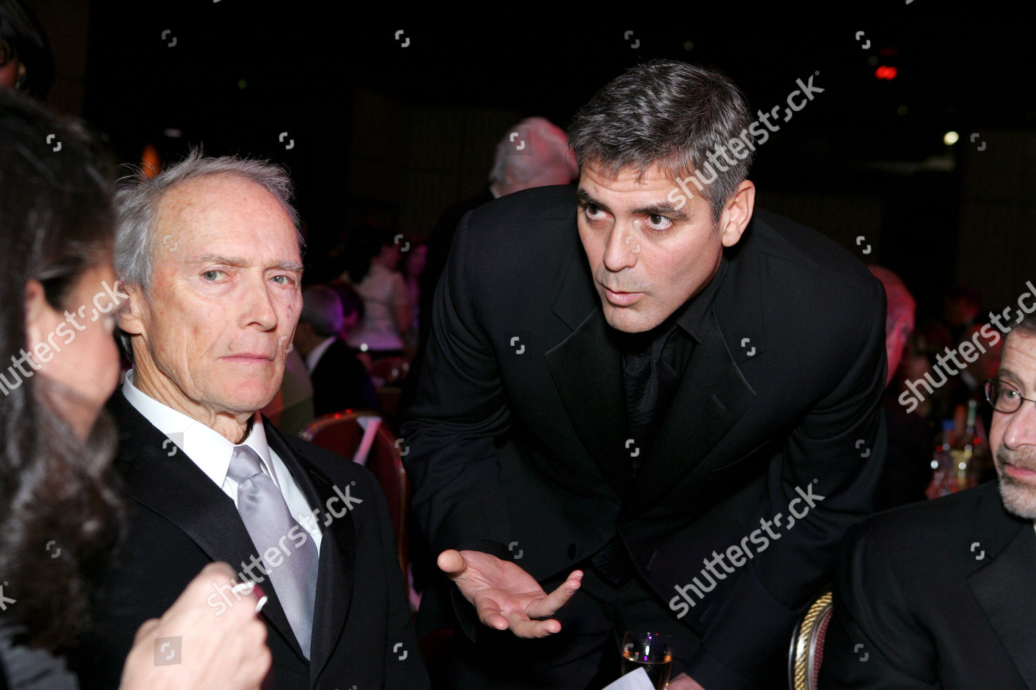 Clint Eastwood George Clooney Editorial Stock Photo Stock Image