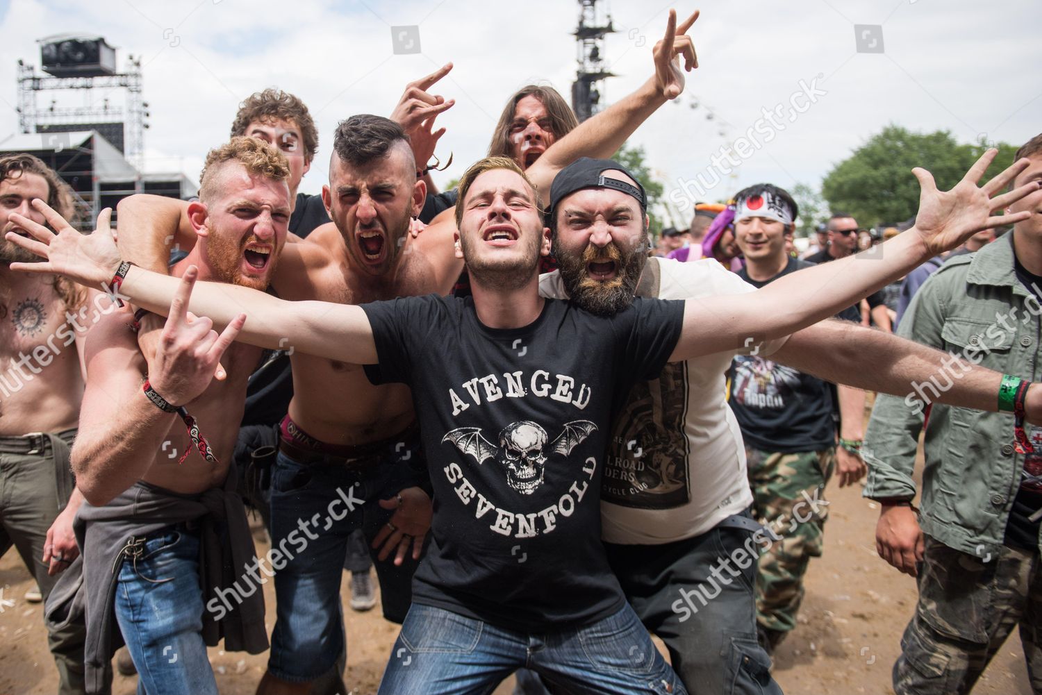 Festival Goers Editorial Stock Photo Stock Image Shutterstock