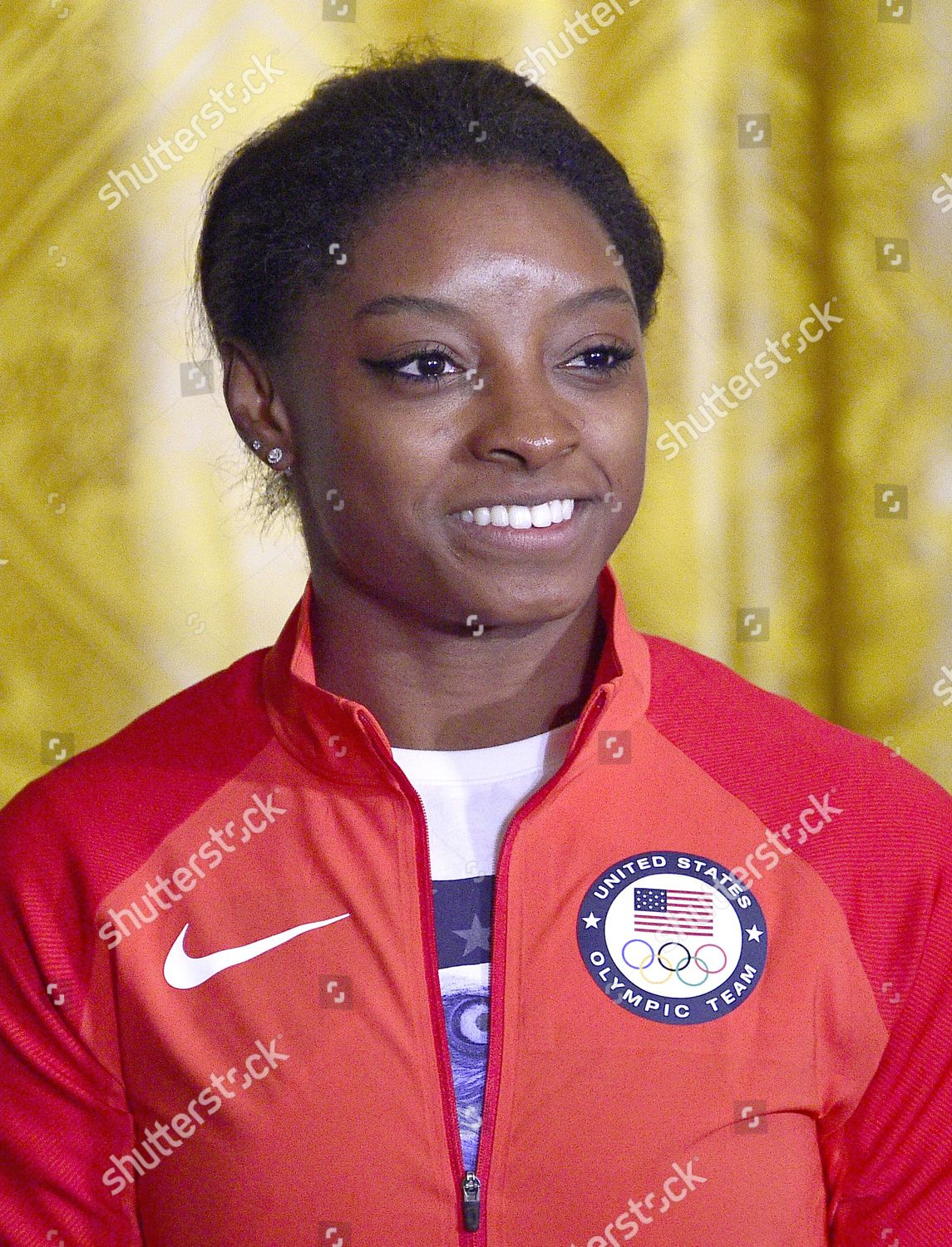 American Gold Medalwinning Gymnast Simone Biles Editorial Stock Photo